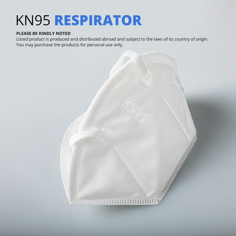 10 pcs kn95 dustproof anti-fog and breathable filtration mouth masks