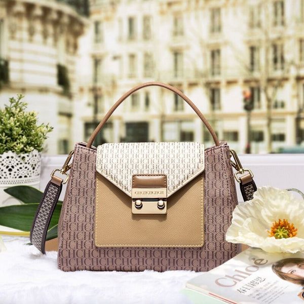 100% genuine leather patchwork handbags for women luxury designer purse c