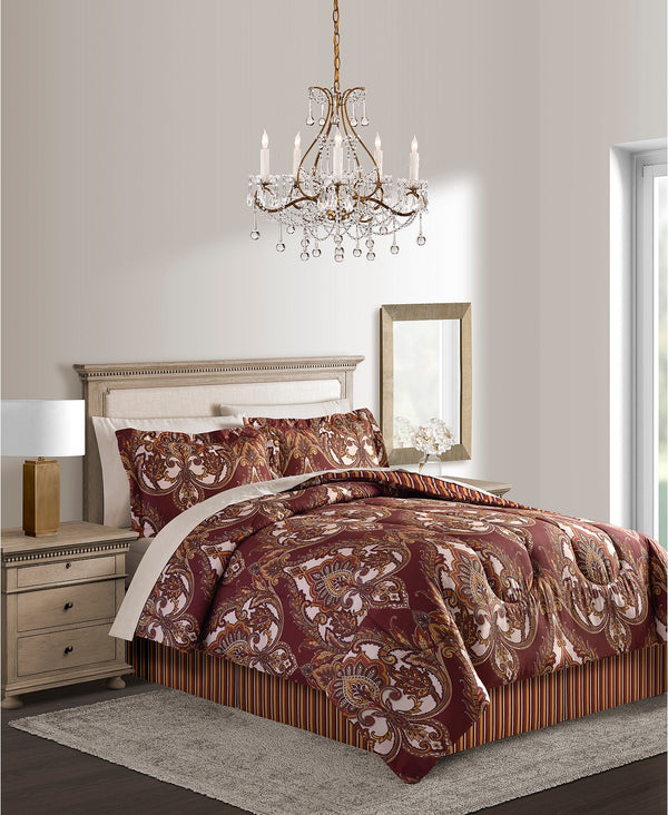 fairfield square collection odyssey reversible 8-pc. comforter sets