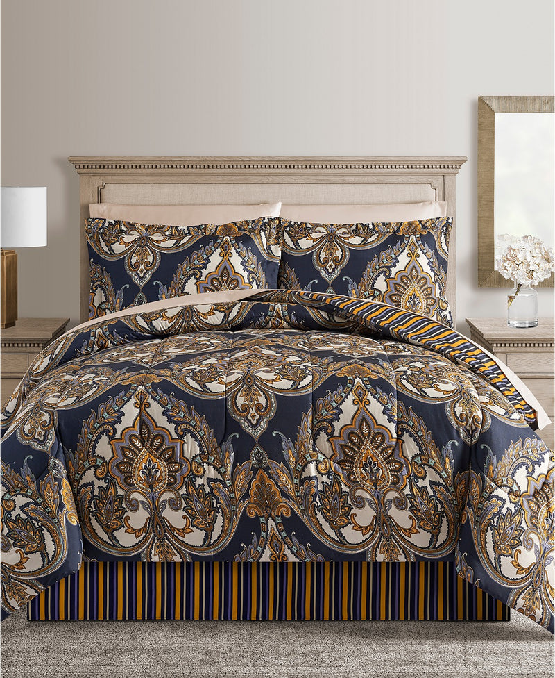 fairfield square collection odyssey reversible 8-pc. comforter sets