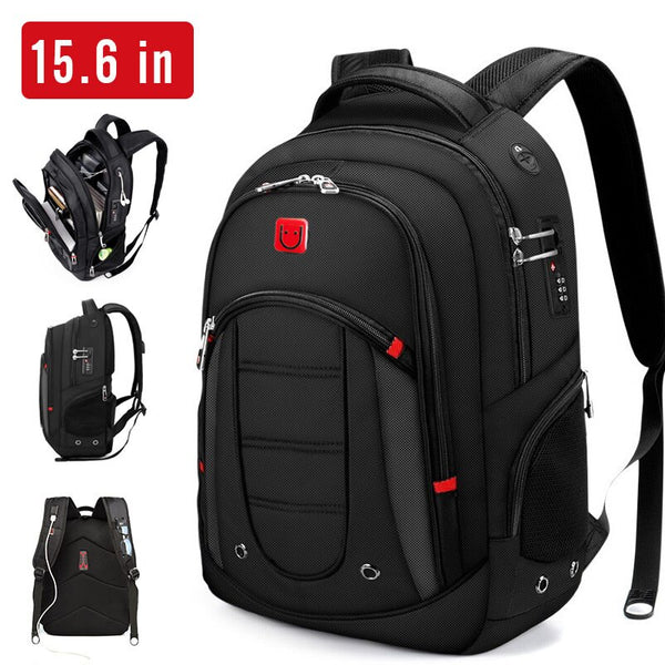 school backpack unisex usb charging travel backpack & oxford rucksack sa-9003kj