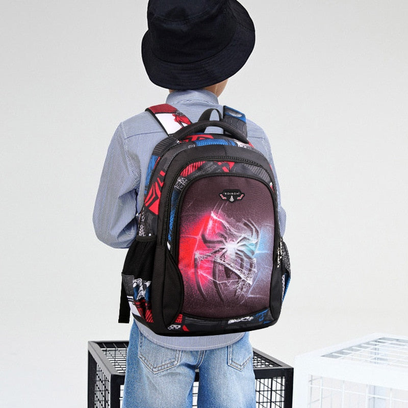 spiderman school backpack for teenagers