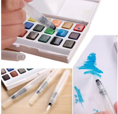 paint brush l/m/s  waterbrush water tank calligraphy brush pen watercolor calligrahy brush art marker pen water color