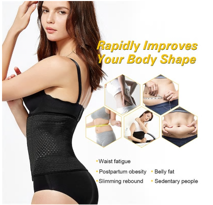 waist trainer belt corsets steel boned body shaper women postpartum