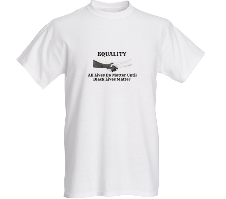 men's equality shirt white