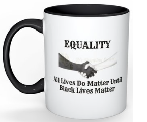 equality mug black