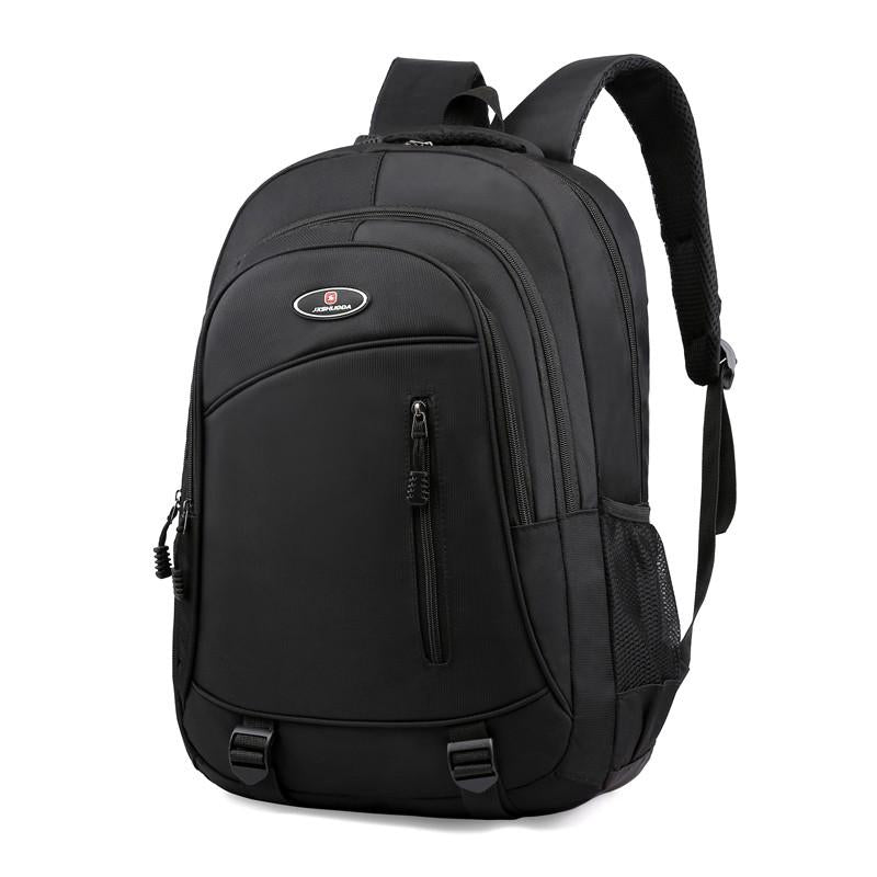 school backpack fashion and computer business shoulder bags black