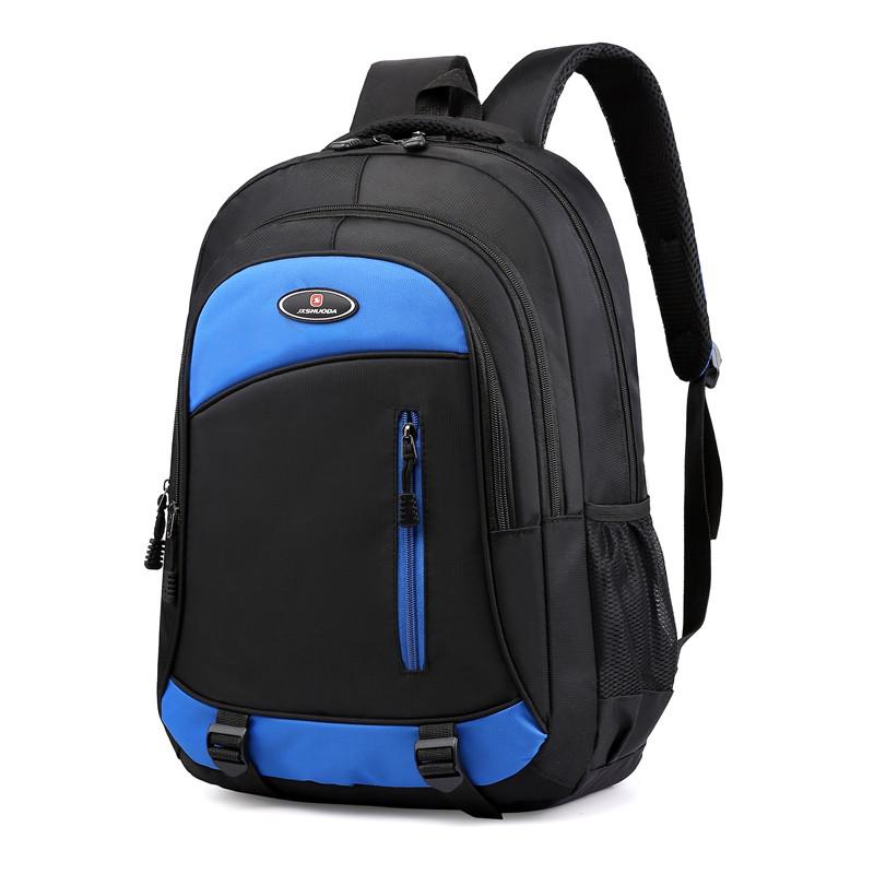 school backpack fashion and computer business shoulder bags blue