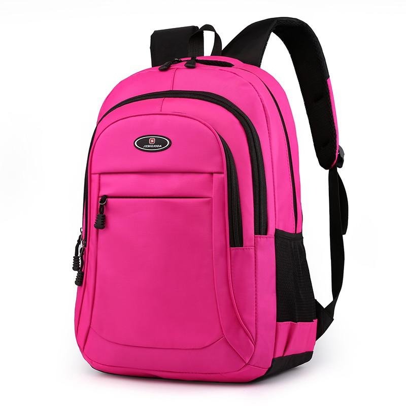 school backpack fashion and computer business shoulder bags pink