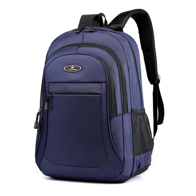 school backpacks casual classical shoulder & laptop backpack blue