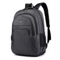 school backpacks casual classical shoulder & laptop backpack gray