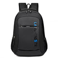 school backpack fashion multi-pocket, laptop bags classical shoulder bag blue