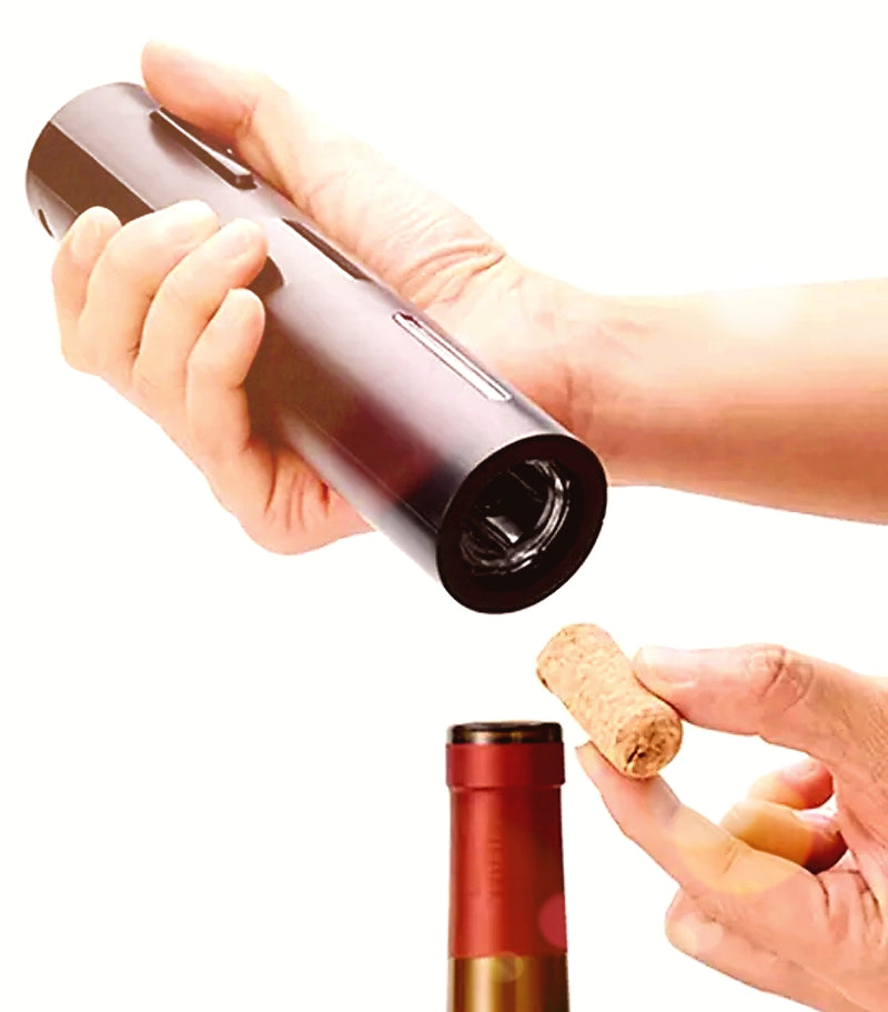 jb electric automatic stainless steel wine opener
