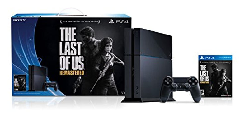 playstation 4 console with free the last of us remastered voucher