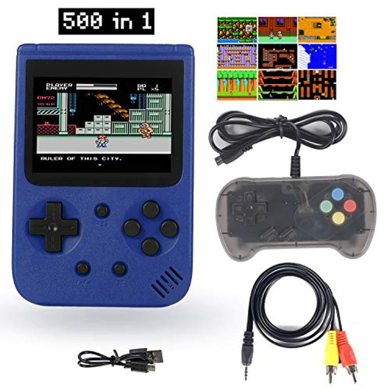 sefitopher mini retro handheld game console retro console 500