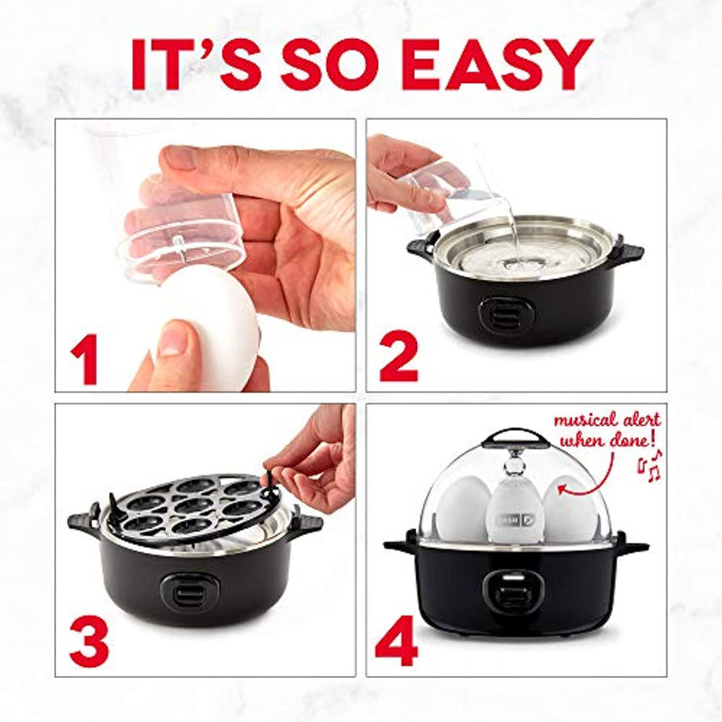 dash express electric egg cooker, 7, aqua