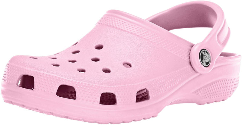 unisex crocs classic clog|comfortable slip on casual water shoe ballerina pink