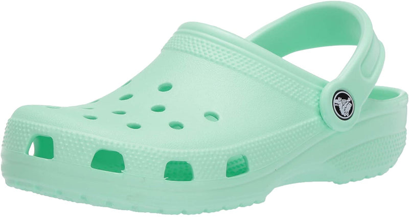unisex crocs classic clog|comfortable slip on casual water shoe neo mint