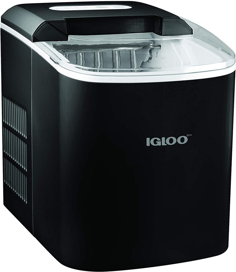 igloo iceb26bk portable electric countertop 26-pound automatic ice maker black