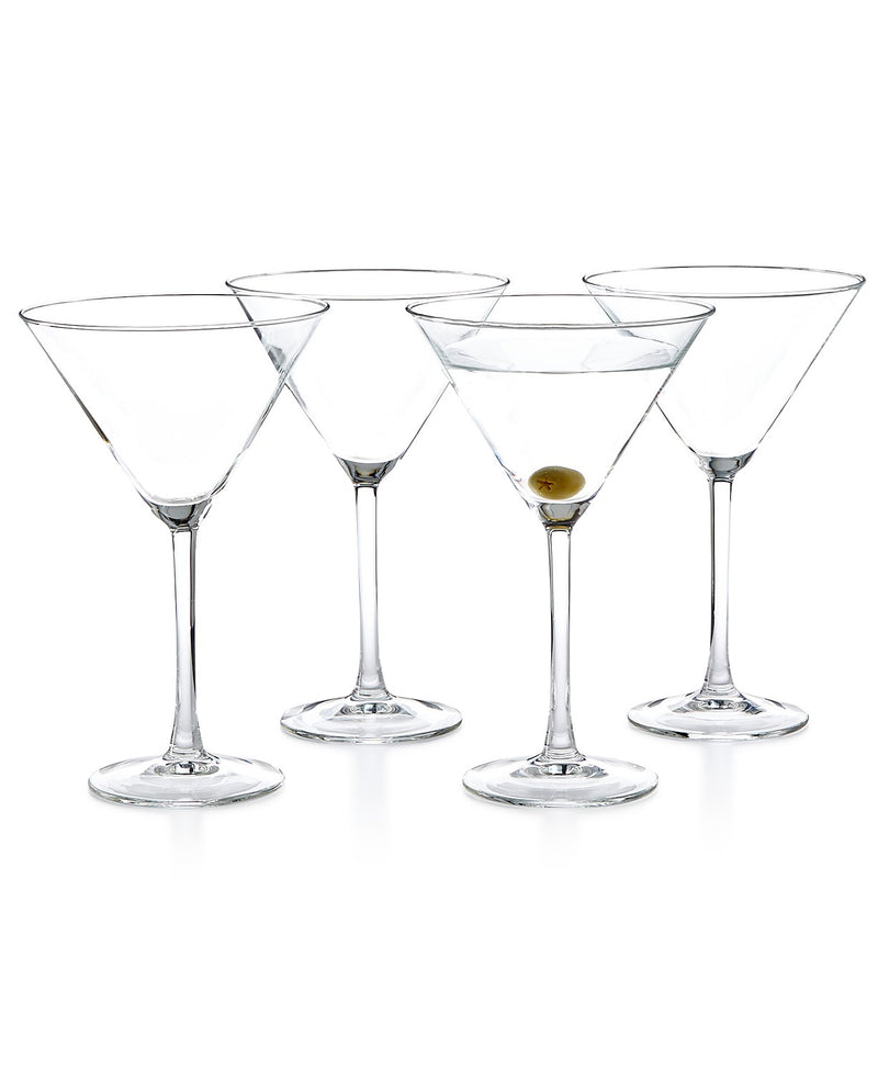 wine glassware sets cachet 4-pc. martini glass set