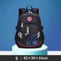 schoolbag for teenager girls & boys, high school waterproof 2 size backpack s black 1