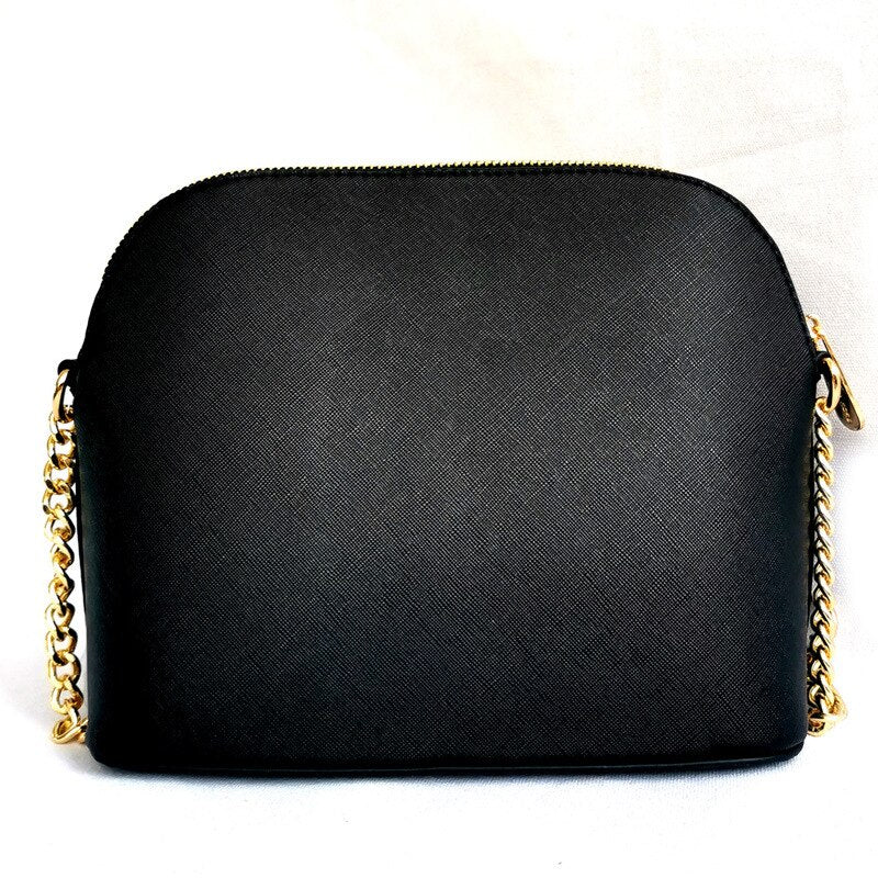 fashion design shell bags for women high quality luxury women shoulder bags black