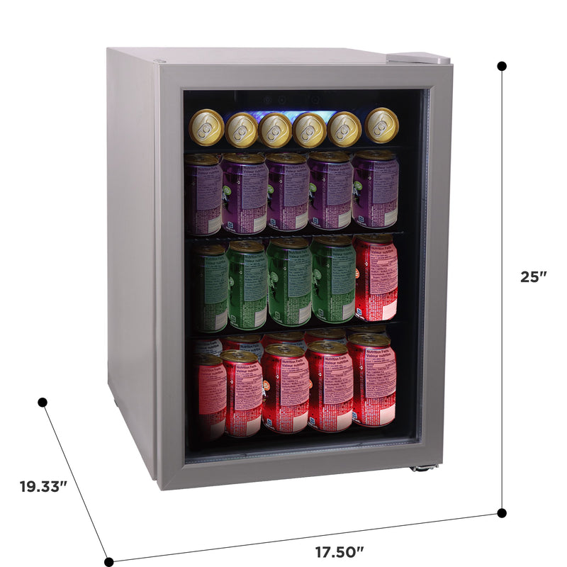 Frigidaire 88 Can or 25 Wine Bottle Beverage Center Refrigerator, EFMIS9000