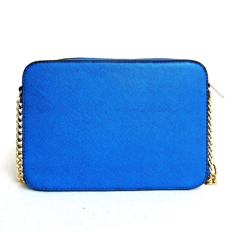 women's shoulder bag luxury bags classic design leather satchel purse blue