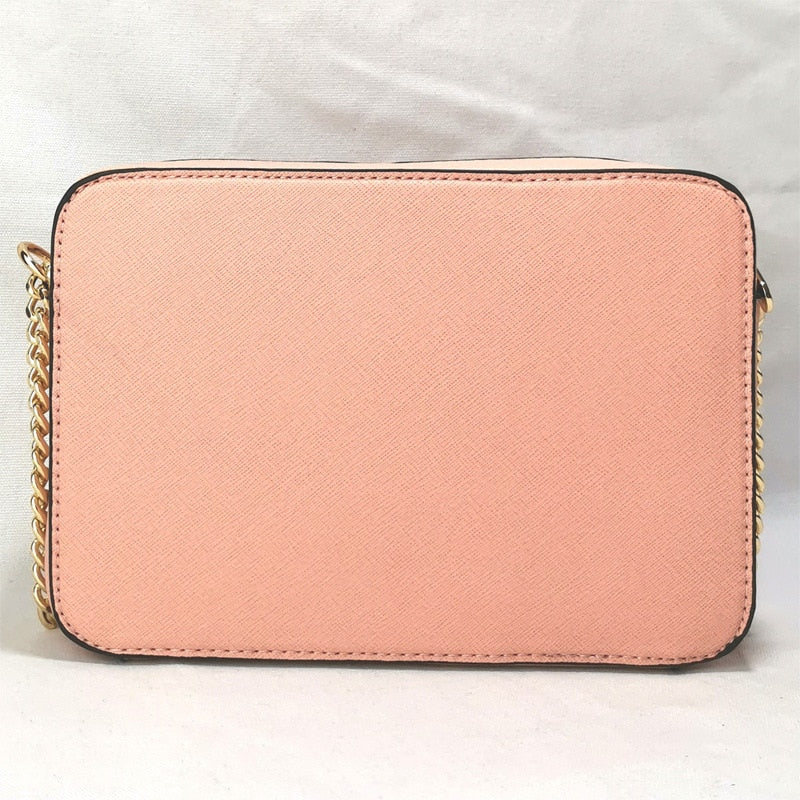 women's shoulder bag luxury bags classic design leather satchel purse pink