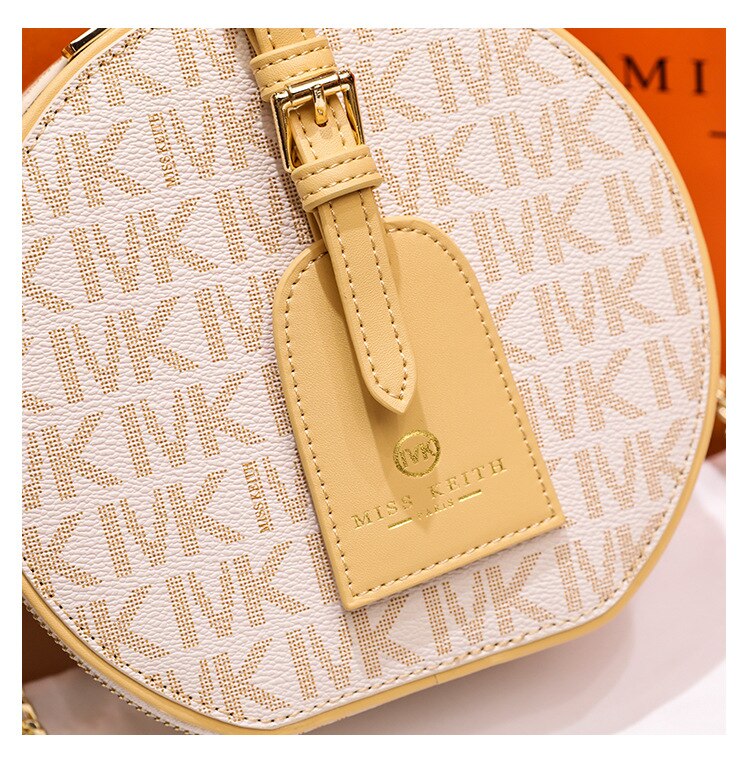 mk leather shoulder bag temperament messenger handbag