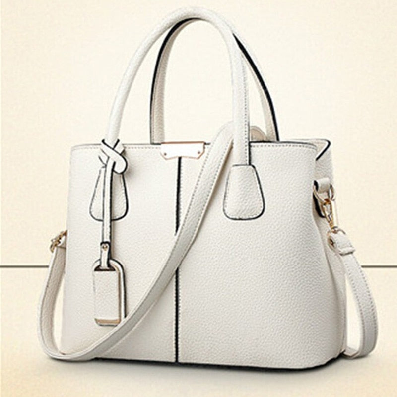 women shoulder messenger bag ladies handbag large crossbody bag white