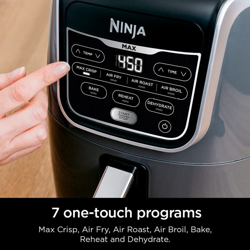 Ninja AF161 Max XL Air Fryer, 5.5 qt, grey