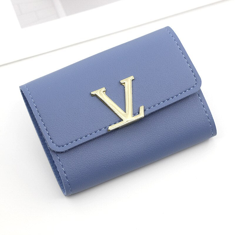 business wallet bags card and id holders tempered stickers blue