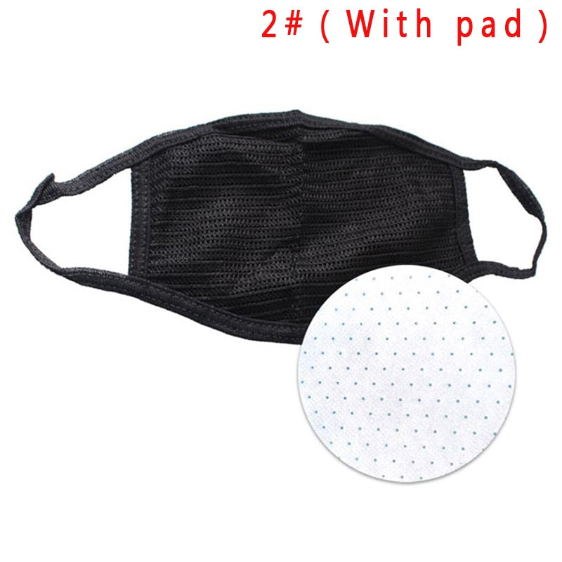 face mask pollution proof pm2.5 dust respirator washable reusable masks b