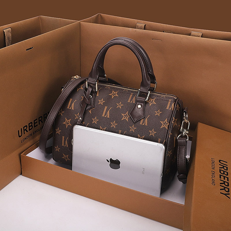 women famous brands leather designer purse ladies tote shoulder bags