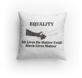 equality blm pillow white