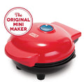 dash mini maker: the mini waffle maker machine red-