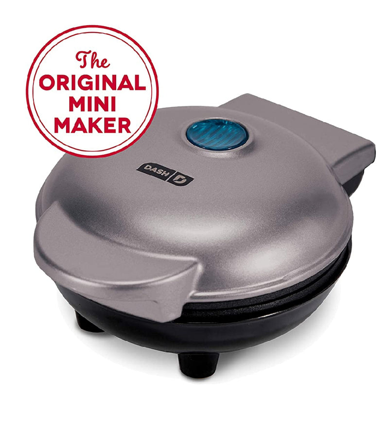 dash mini maker: the mini waffle maker machine gray