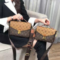 women totes lv shoulder bags female leather solid color handbag shoulder big size