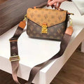 women totes lv shoulder bags female leather solid color handbag shoulder small size