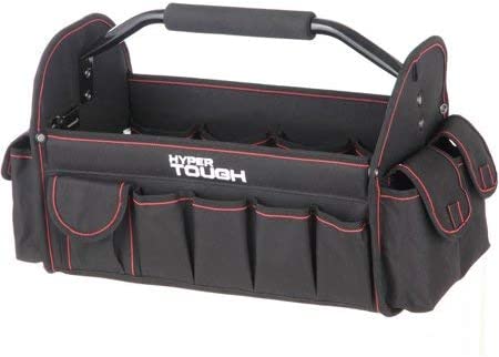 Hyper Tough TT30126D 16-Inch Open Top Tote With Soft Grip Handle
