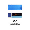 seamiart 24colors single peice solid watercolor pan pigment half pan watercolor paint for artist drawing art supplies cobalt blue-27