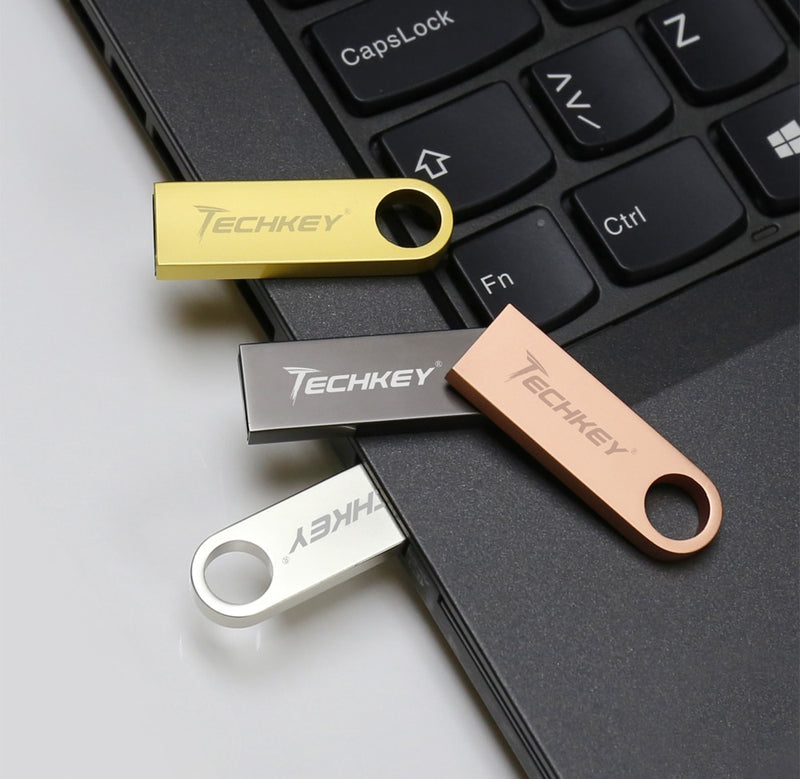 new techkey usb flash drive 64gb 32gb 16gb 8gb 4gb pen drive