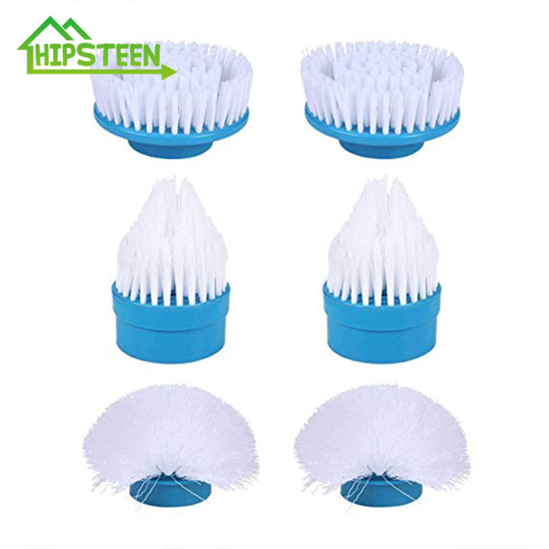 2set wireless electric spin scrubber cleaning brush