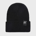 unisex hats winter knitted cap women female beaines autumn breathable men with label hats warm solid casual soft lady beanies black / one size