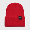 unisex hats winter knitted cap women female beaines autumn breathable men with label hats warm solid casual soft lady beanies red / one size
