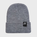 unisex hats winter knitted cap women female beaines autumn breathable men with label hats warm solid casual soft lady beanies gray / one size