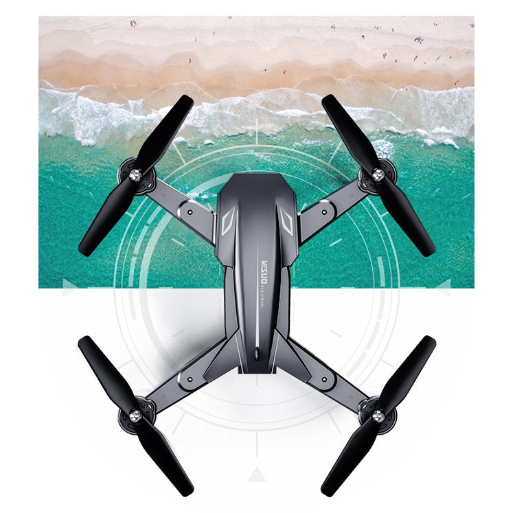 cuaderno visual xs816 wifi fpv drone rc drone 4 k cámara de flujo