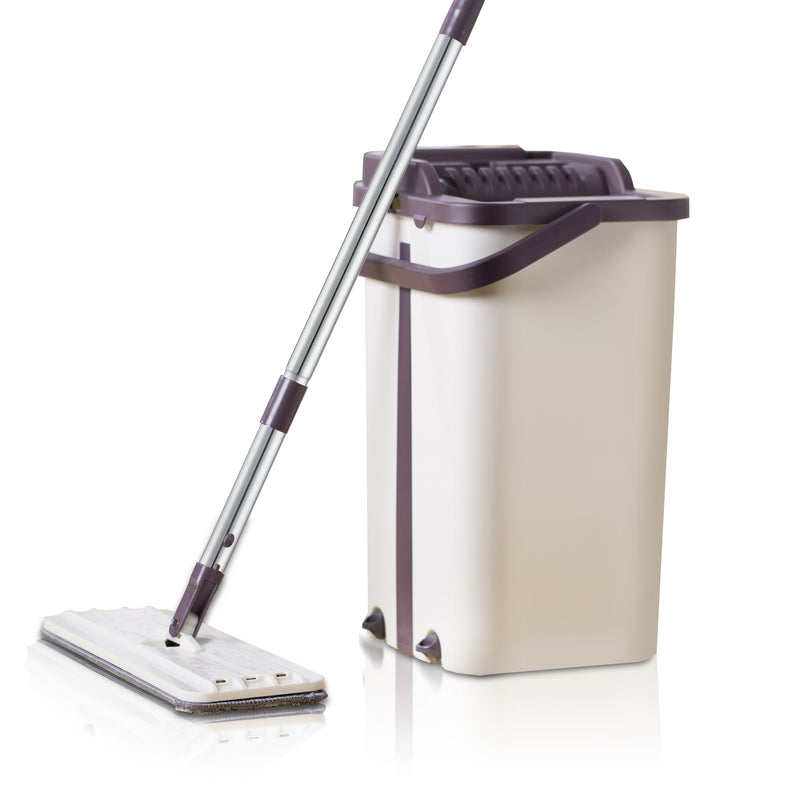 magic cleaning mops free hand spin mop with bucket fiber cloth