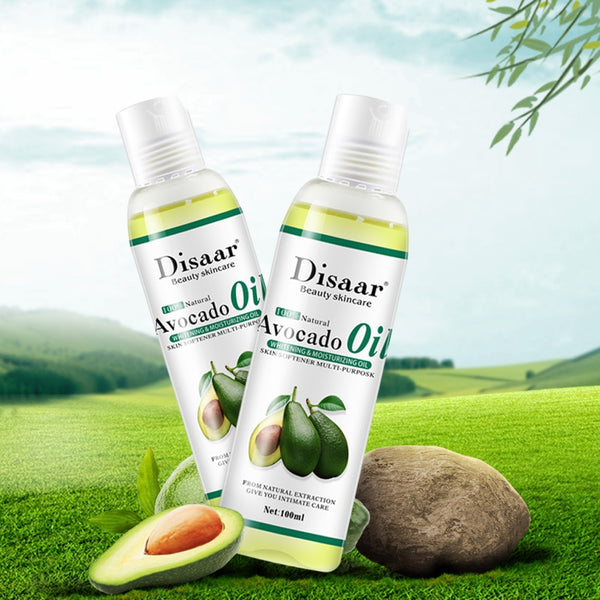 100% organic cold pressed avocado oil